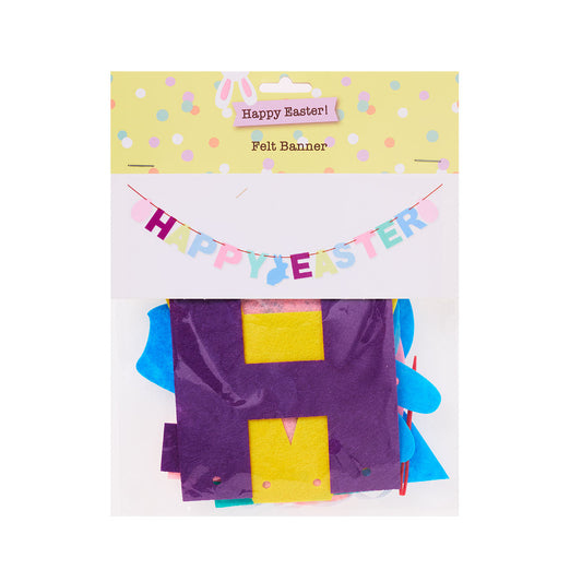 Easter Felt Banner Assorted
