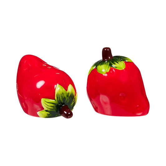 Strawberry Salt and Pepper Shakers