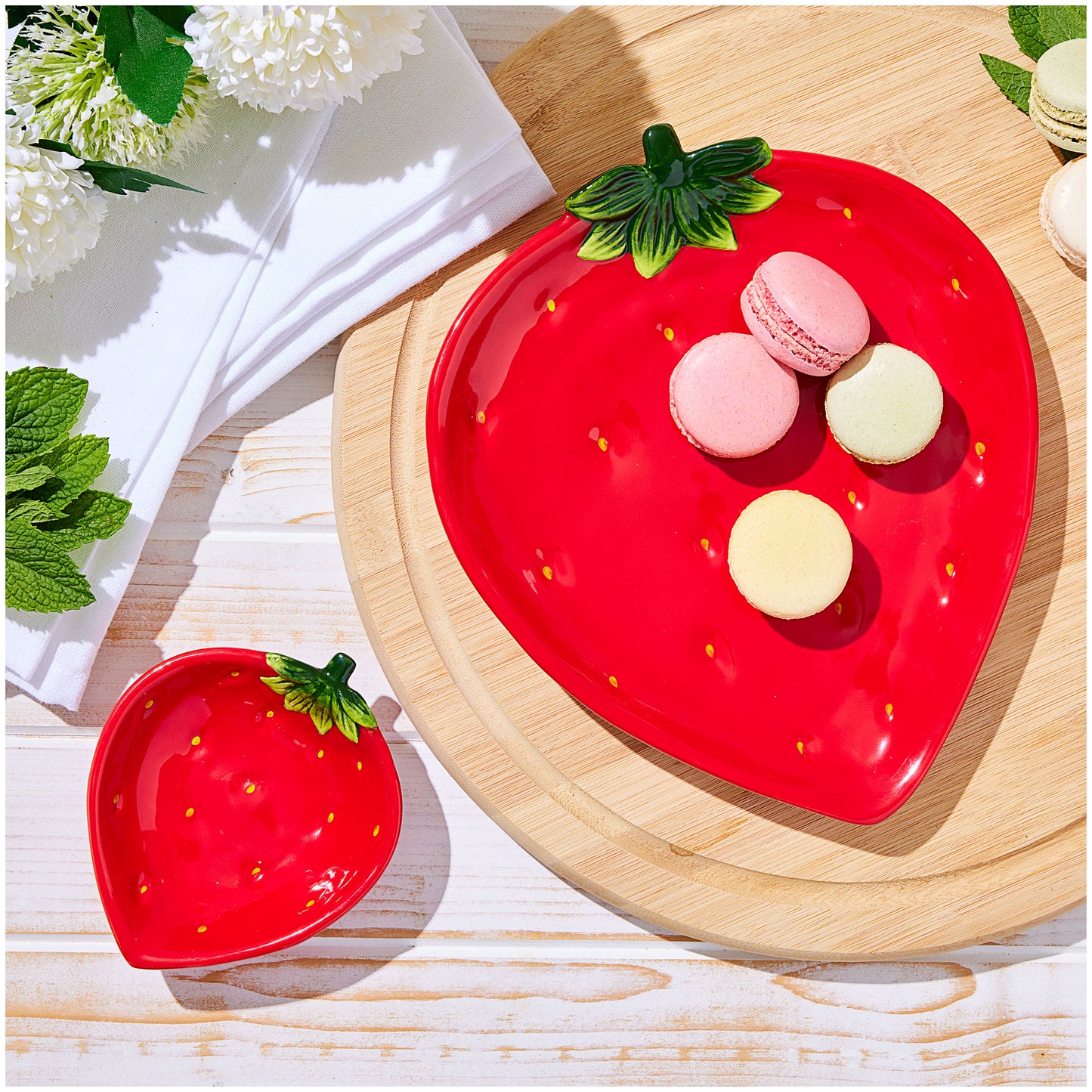 Strawberry Plate Medium