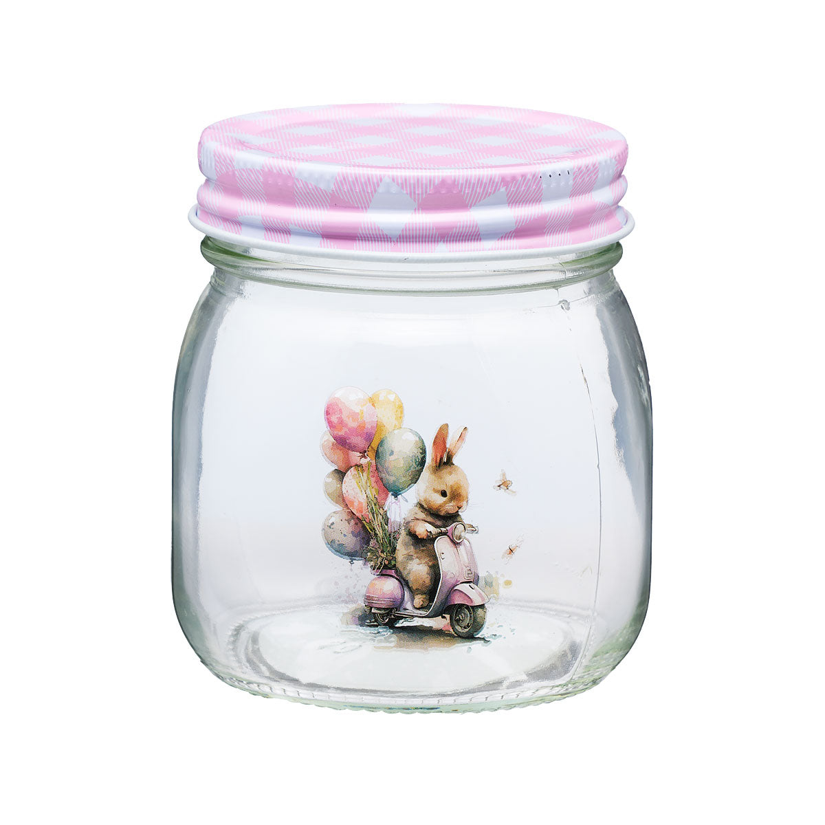 Easter Glass Jar With Motif 300mL