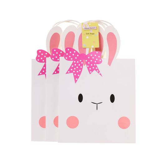 Easter Novelty Shaped Gift Bags 3pk