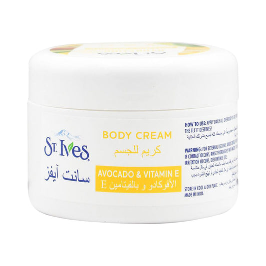 St Ives Body Cream Hydating Avocado & Vitamin E 200mL