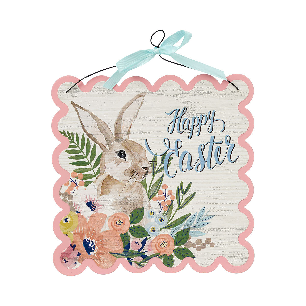 Easter Decorative Metal Wall Sign 20.5cm