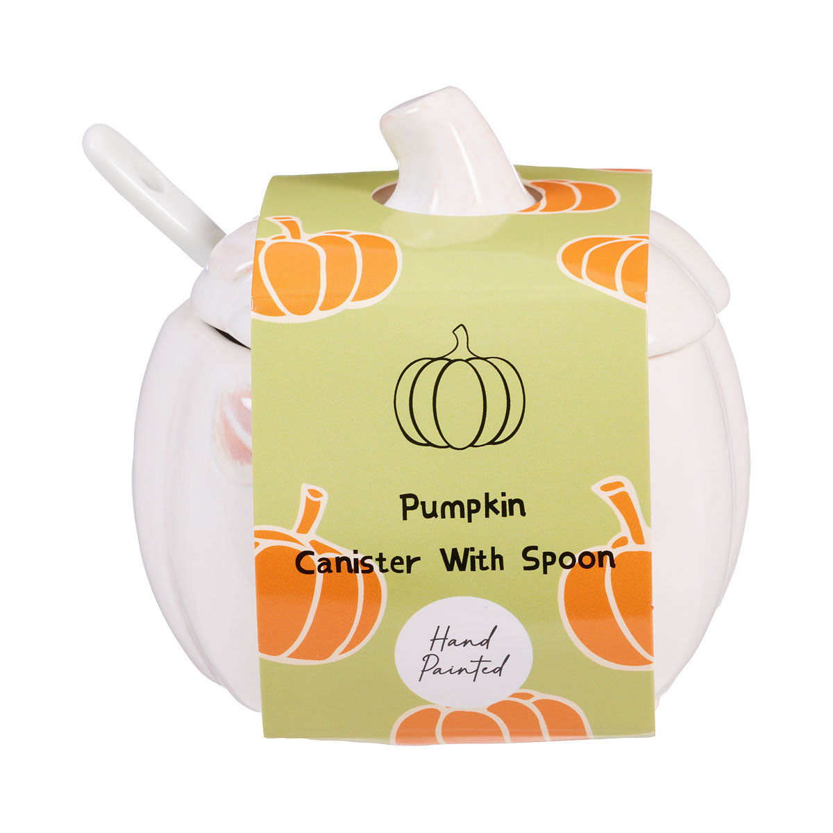 Pumpkin Canister With Spoon