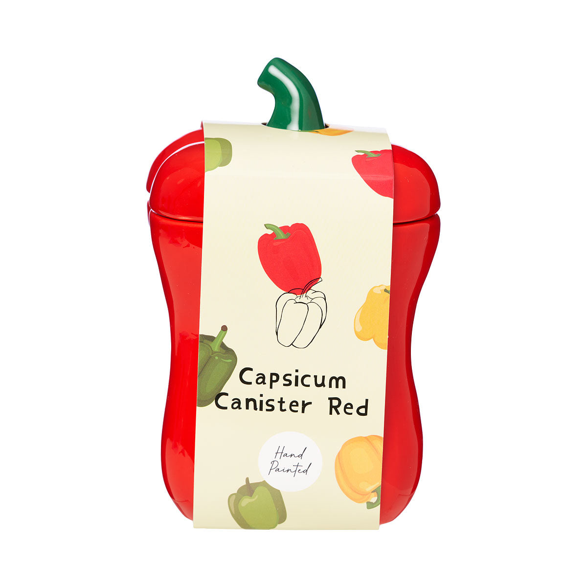 Capsicum Canister Red