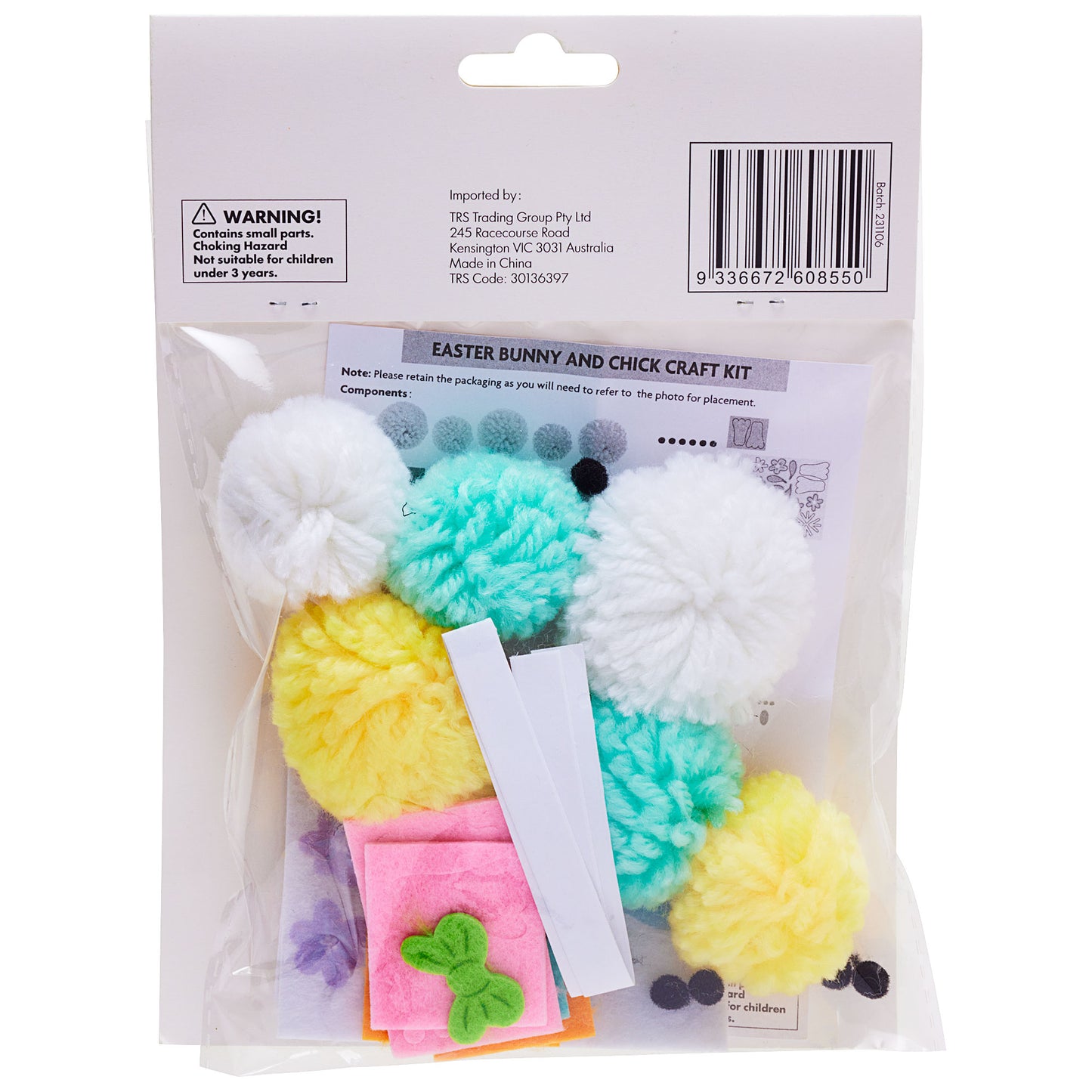 Easter Make Your Own Craft Kit Pom Pom
