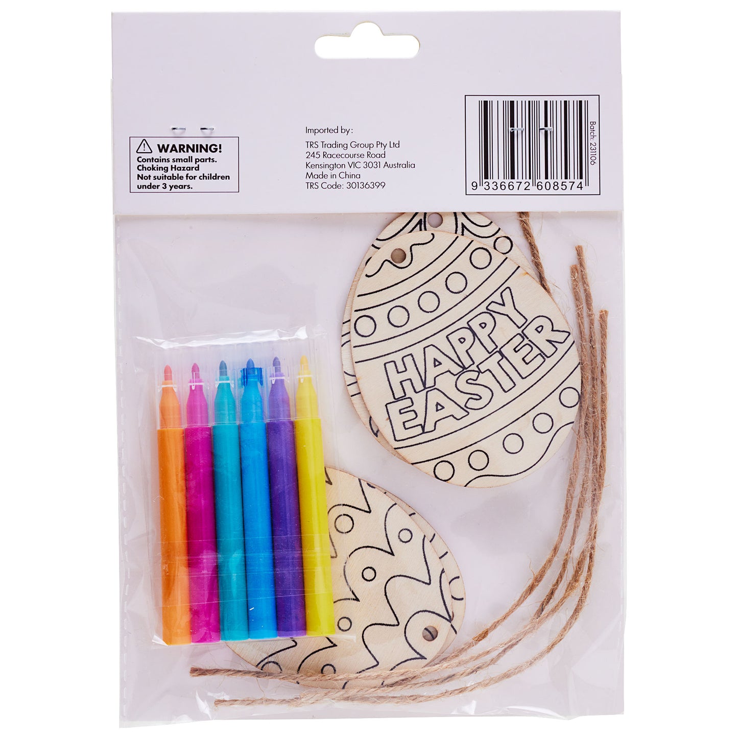 Easter DIY Hanging Ornament Kit Egg