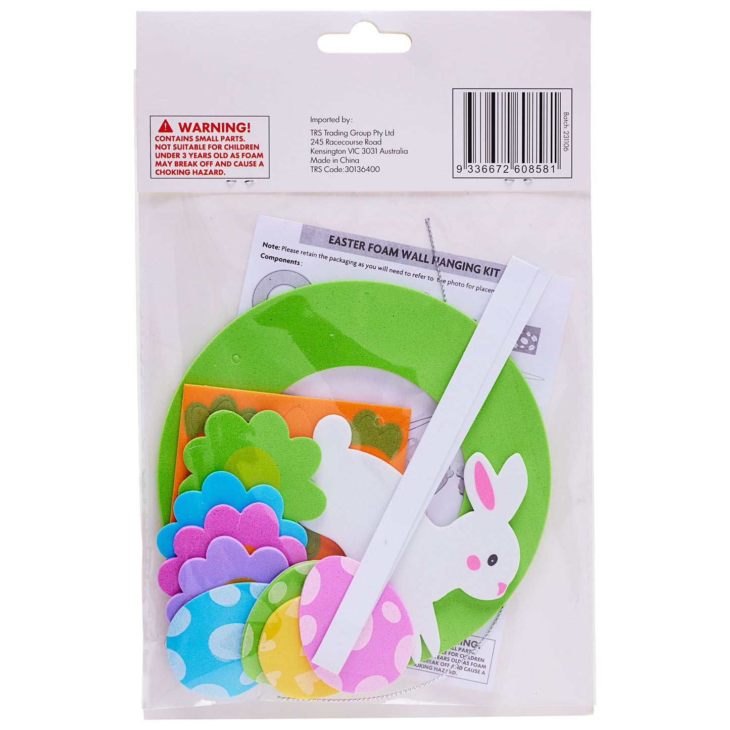 Easter DIY Hanging Ornament Kit Rabbit