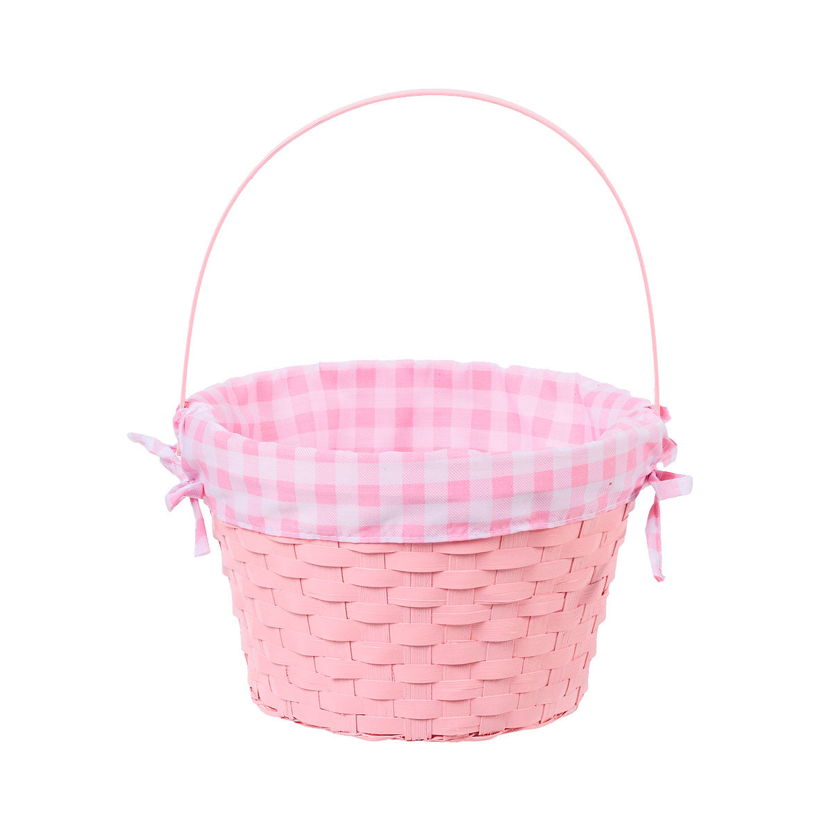 Easter Coloured Gingham Basket