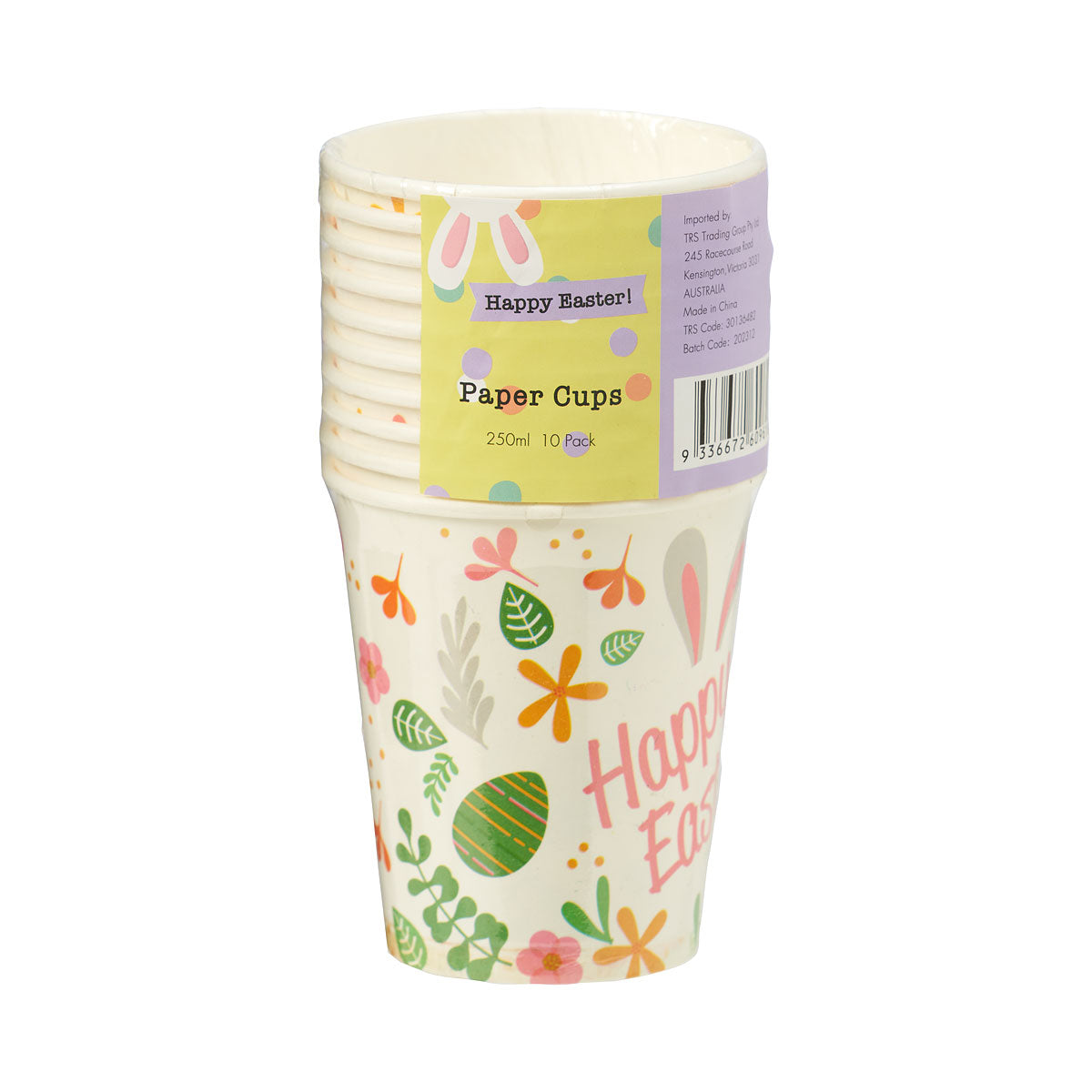 Easter Disposable Paper Cup 10pk