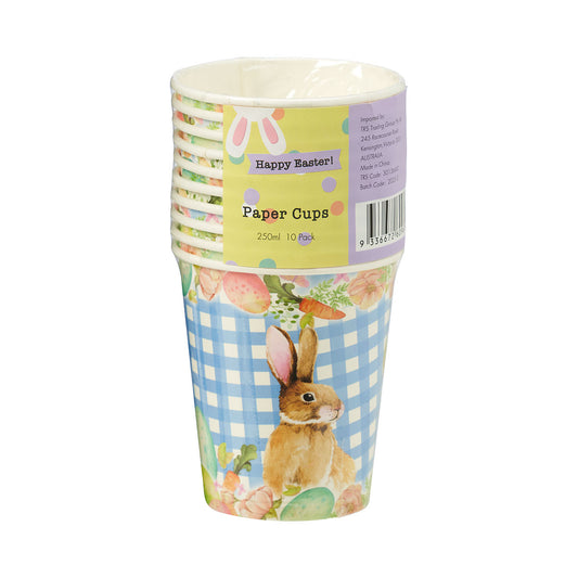 Easter Disposable Paper Cup 10pk