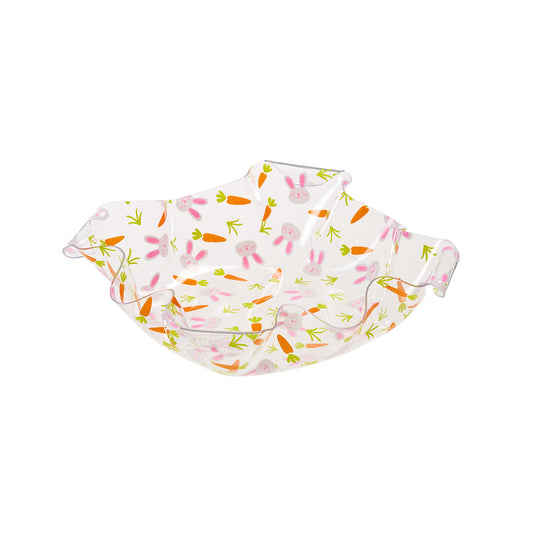 Easter Decorative Plastic Bowl With Print Assorted