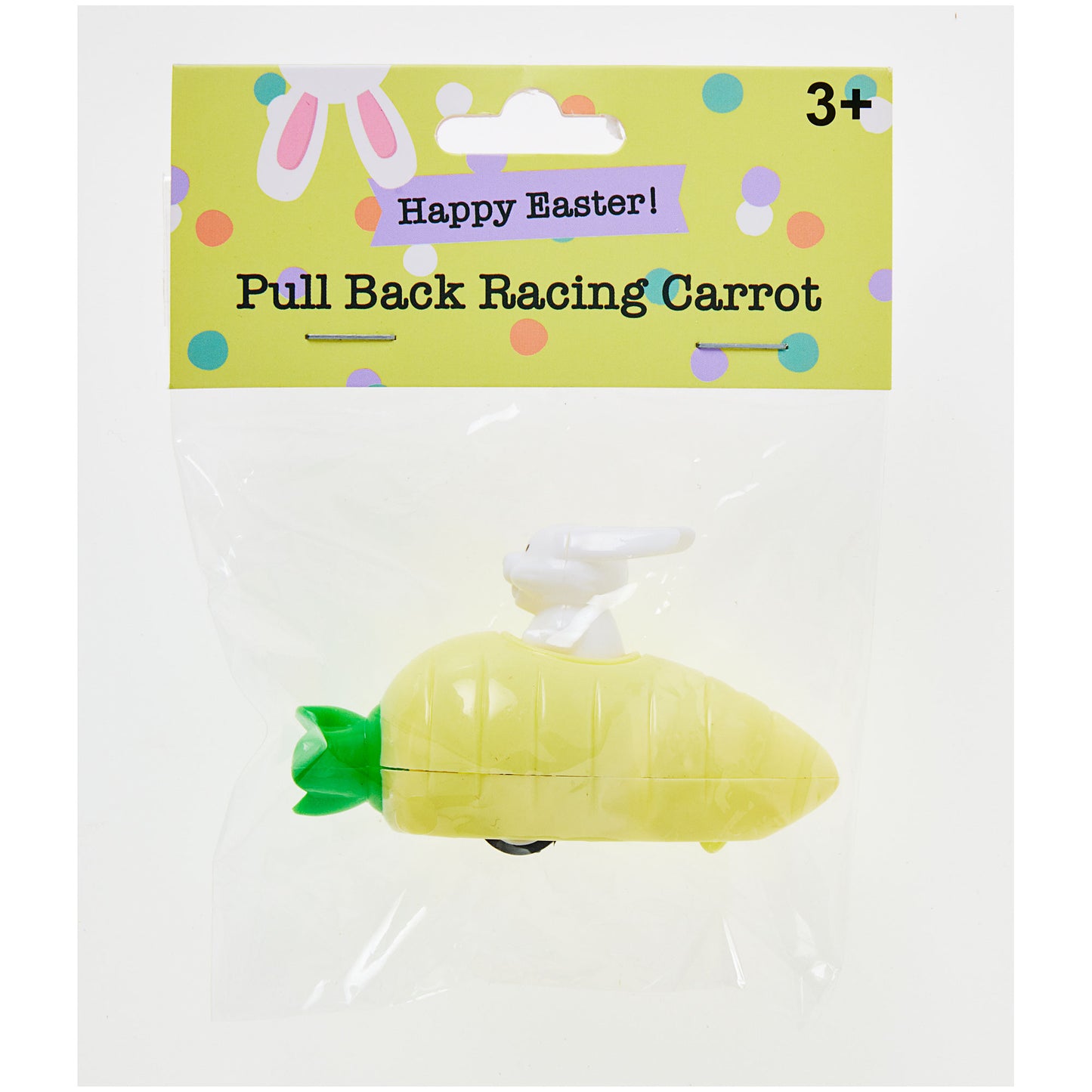 Easter Pull-Back Racing Carrot With Bunny