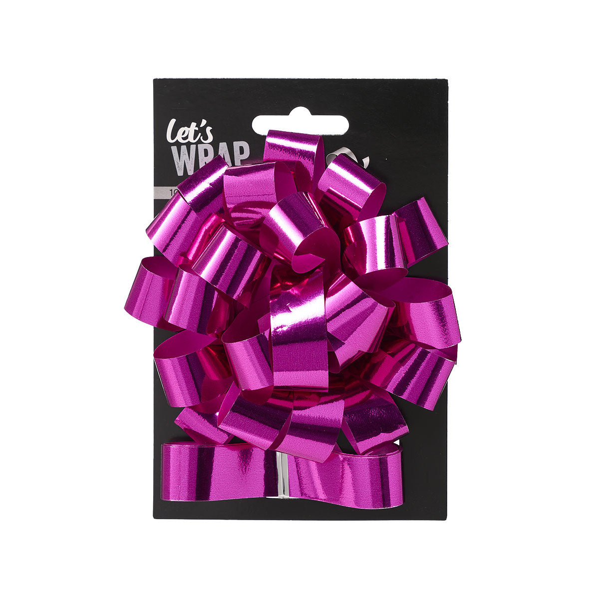 Bow 10cm Ribbon 2M Pink