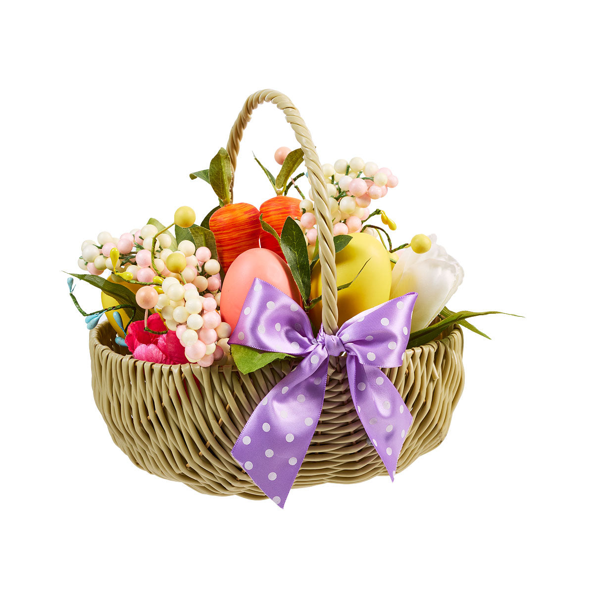 Easter Egg Floral Basket