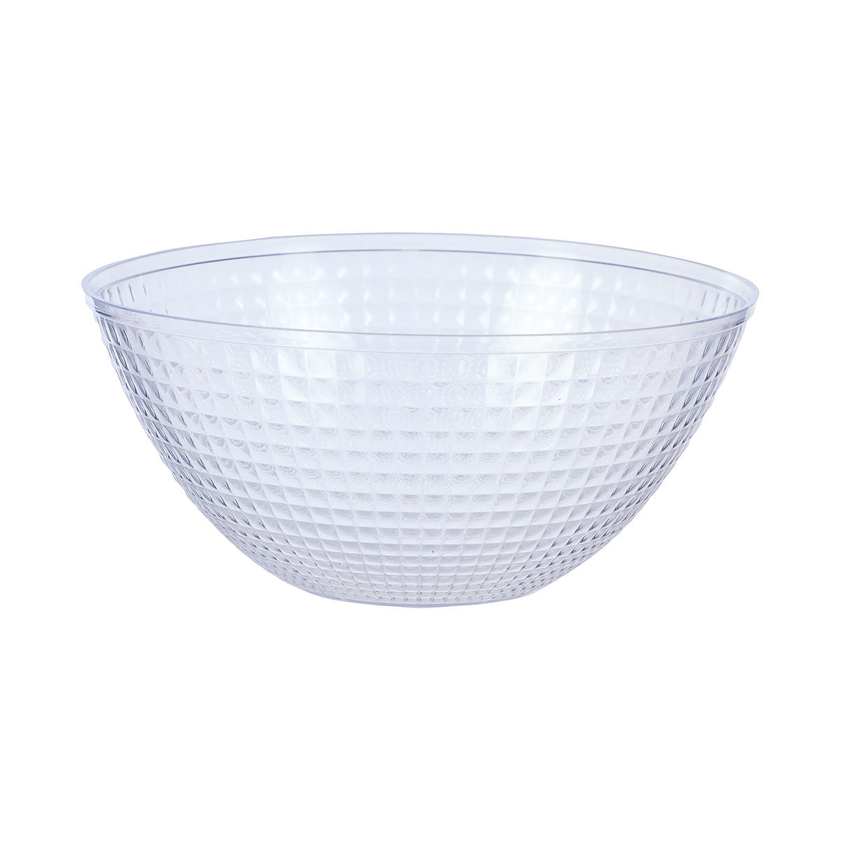 Salad Bowl Clear 24cm 1pce