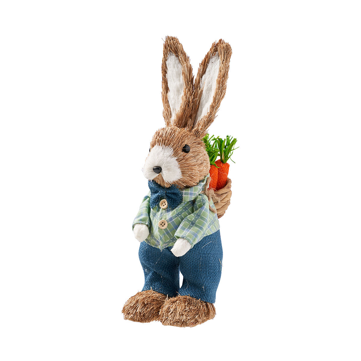 Easter Straw Rabbit With Backpack
