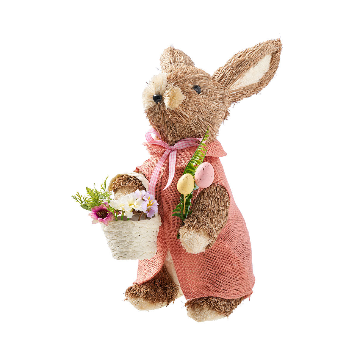 Easter Straw Bunny Large Assorted