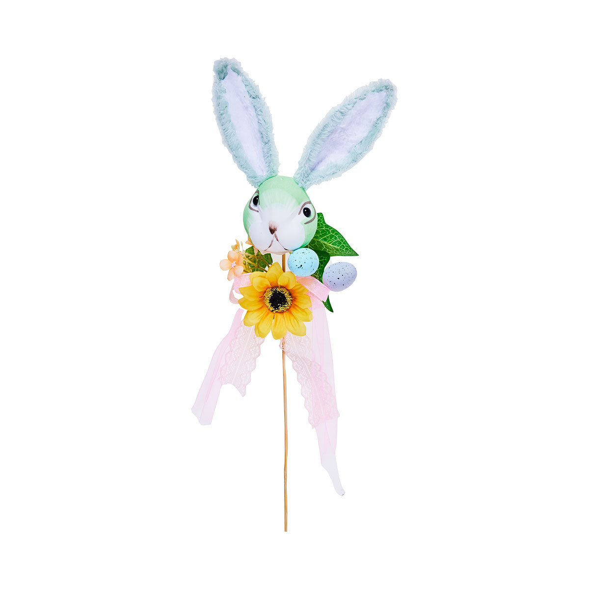 Easter Bunny Pick With Flower