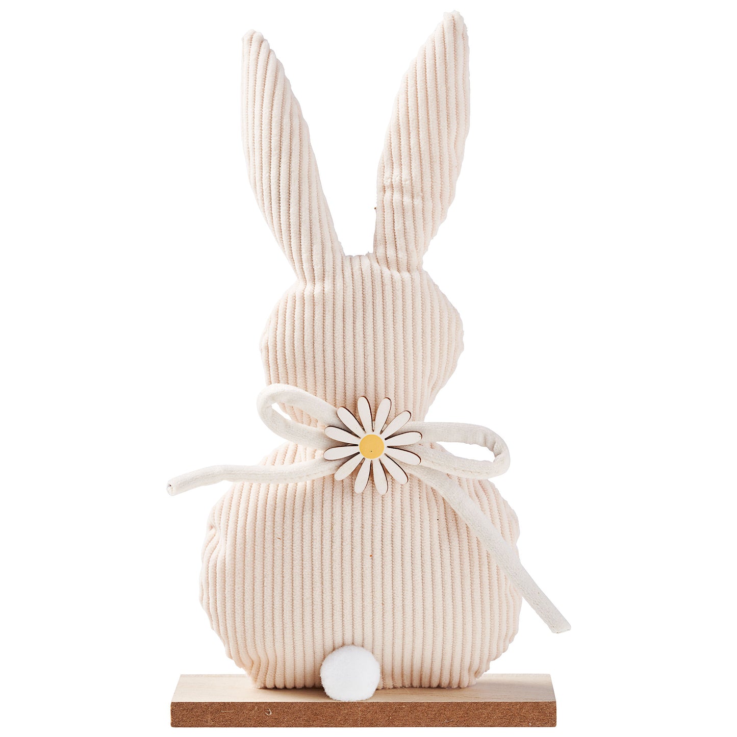 Easter MDF Bunny Corduroy Figure Assorted