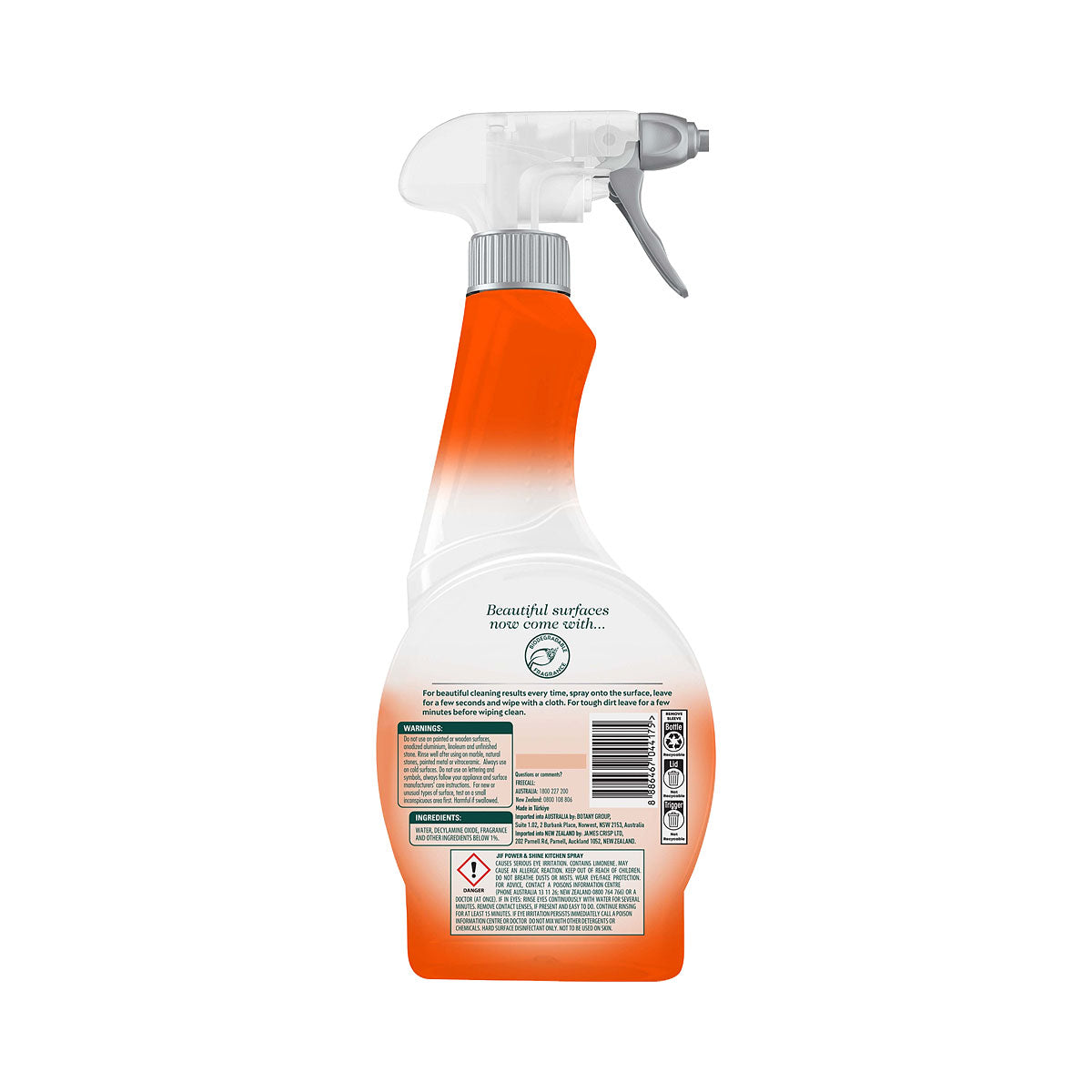 Jif Power & Shine Kitchen Spray 500mL