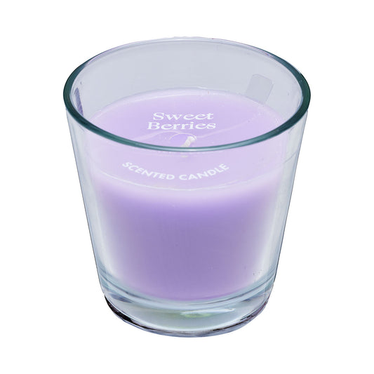 Scented Glass Jar Candle Sweet Berries