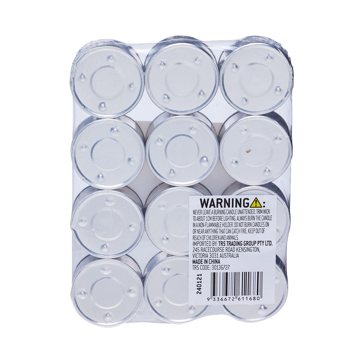 Scented Tealight Candles Vanilla Caramel 4hr 12pk