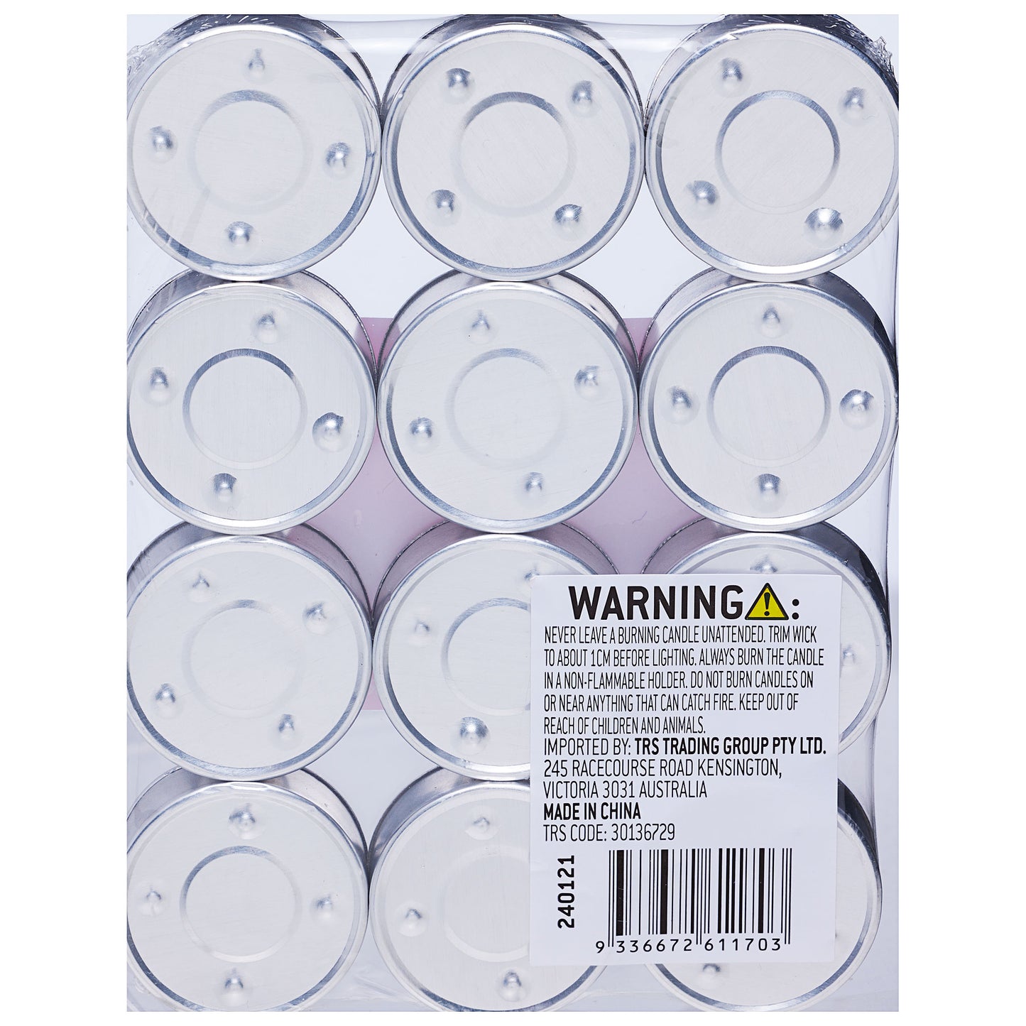 Scented Tealight Candles Rose Bouquet 4hr 12pk