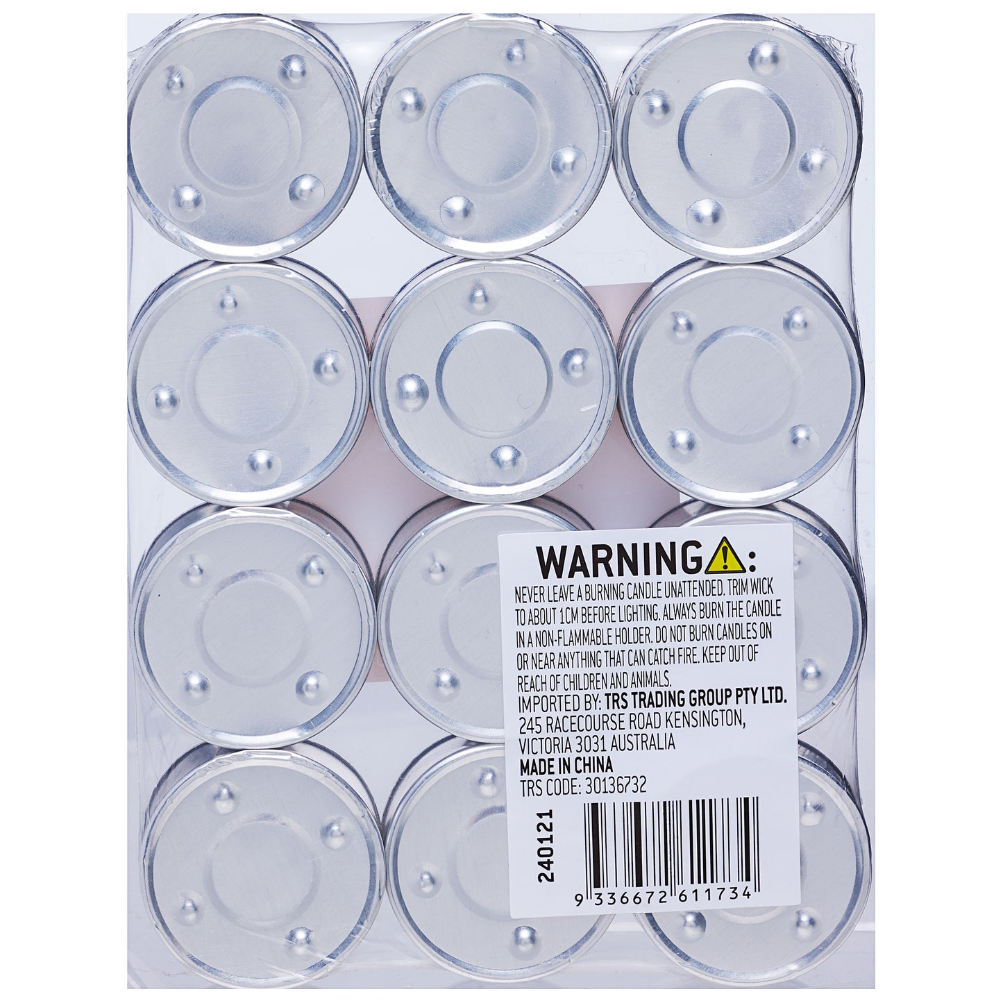 Scented Tealight Candles Guava & Sorbet 4hr 12pk