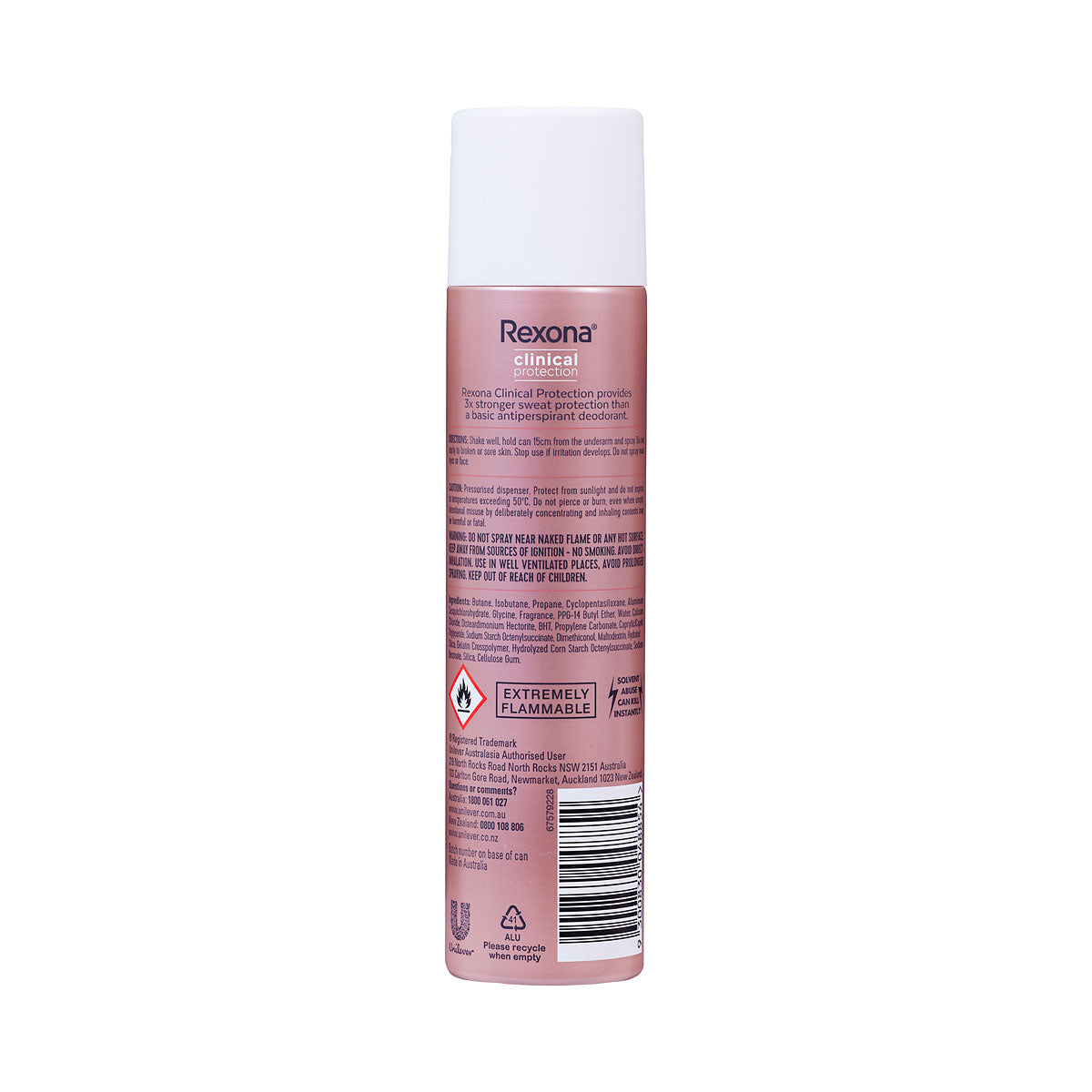 Rexona Clinical Protection Antiperspirant Deod Gentle Dry 109g