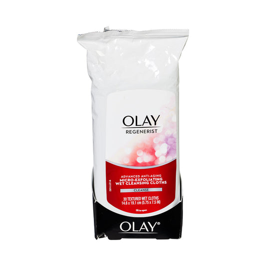 Olay Textured Micro Exfoliating Wet Cleansing Cloths 30pk