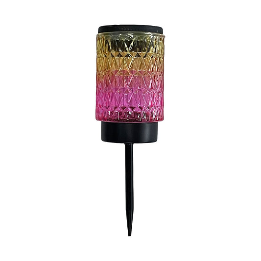Solar Colour Glass Path Light