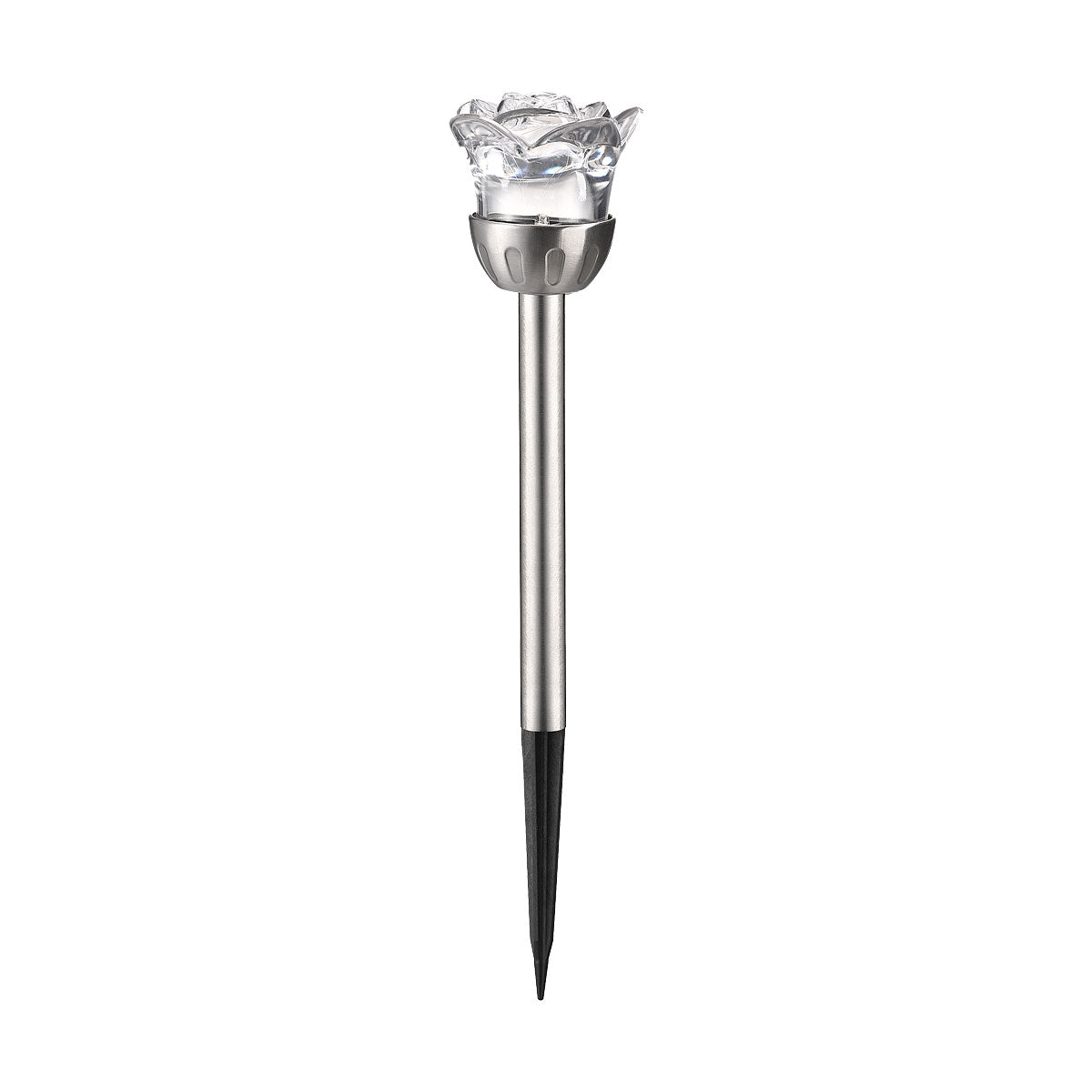 Solar Rose Stake Light