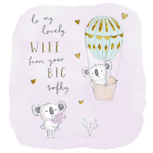 Valentine's Day Card To My Lovely Wife