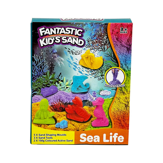 Moving Sand Set Sea Life 300g