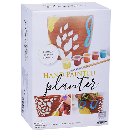 Adult Craft DIY Hand Painted Planter