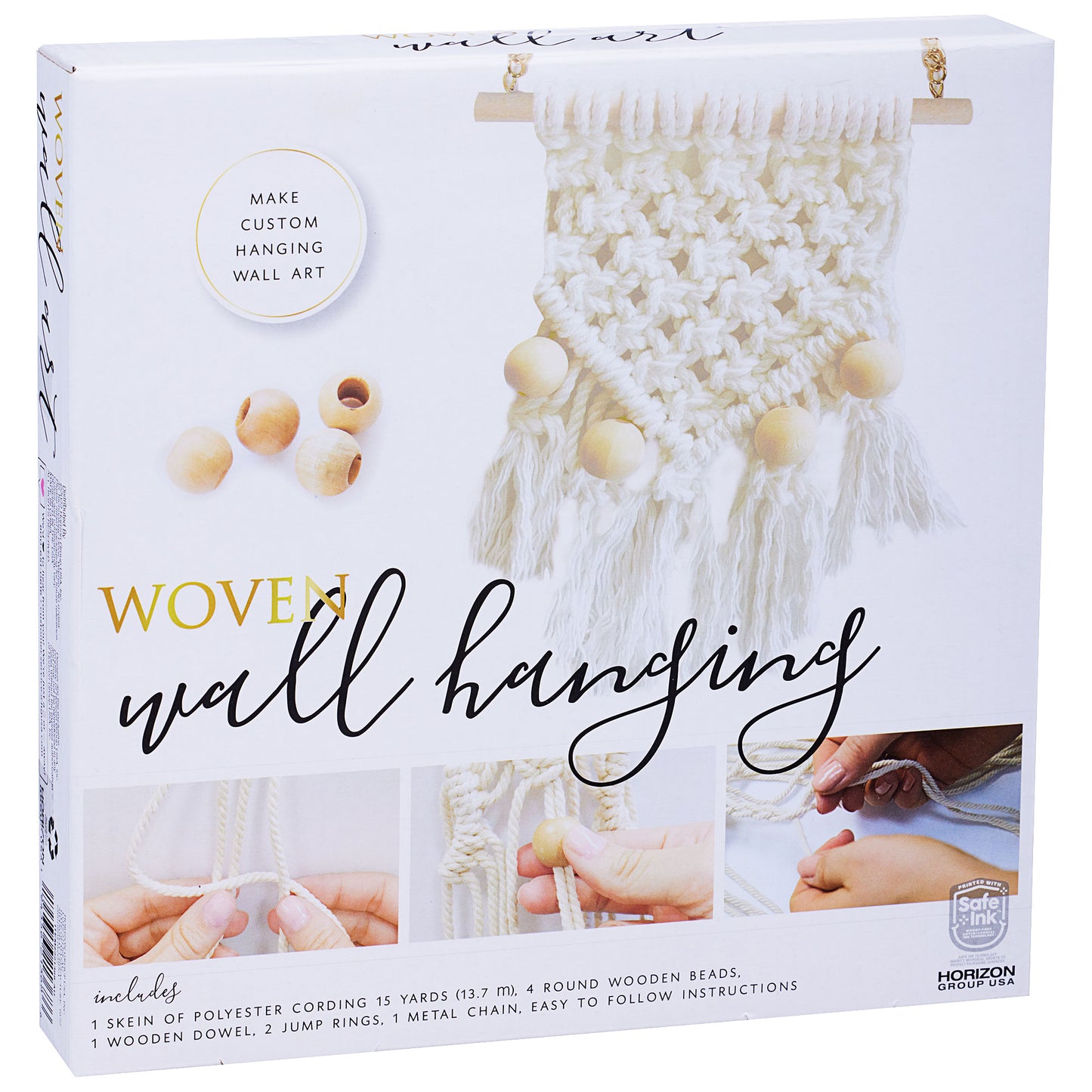 Adult Craft DIY Woven Wall Art