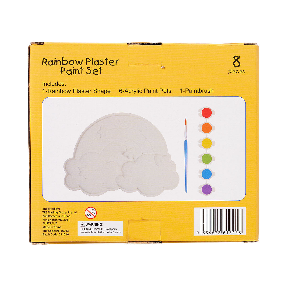 Plaster Paint Set Rainbow