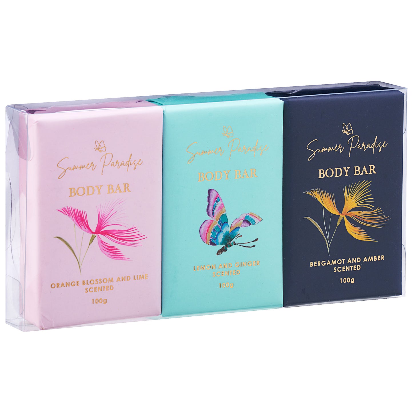 Body Bar Trio 3x100g Assorted
