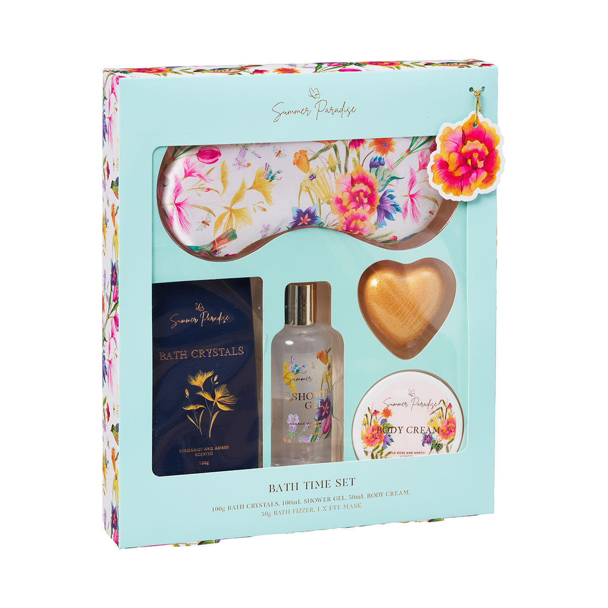 Summer Paradise 5pc Bath Time Set