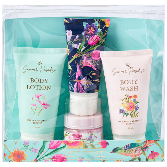 Summer Paradise 4pc Pamper Mini Gift Set