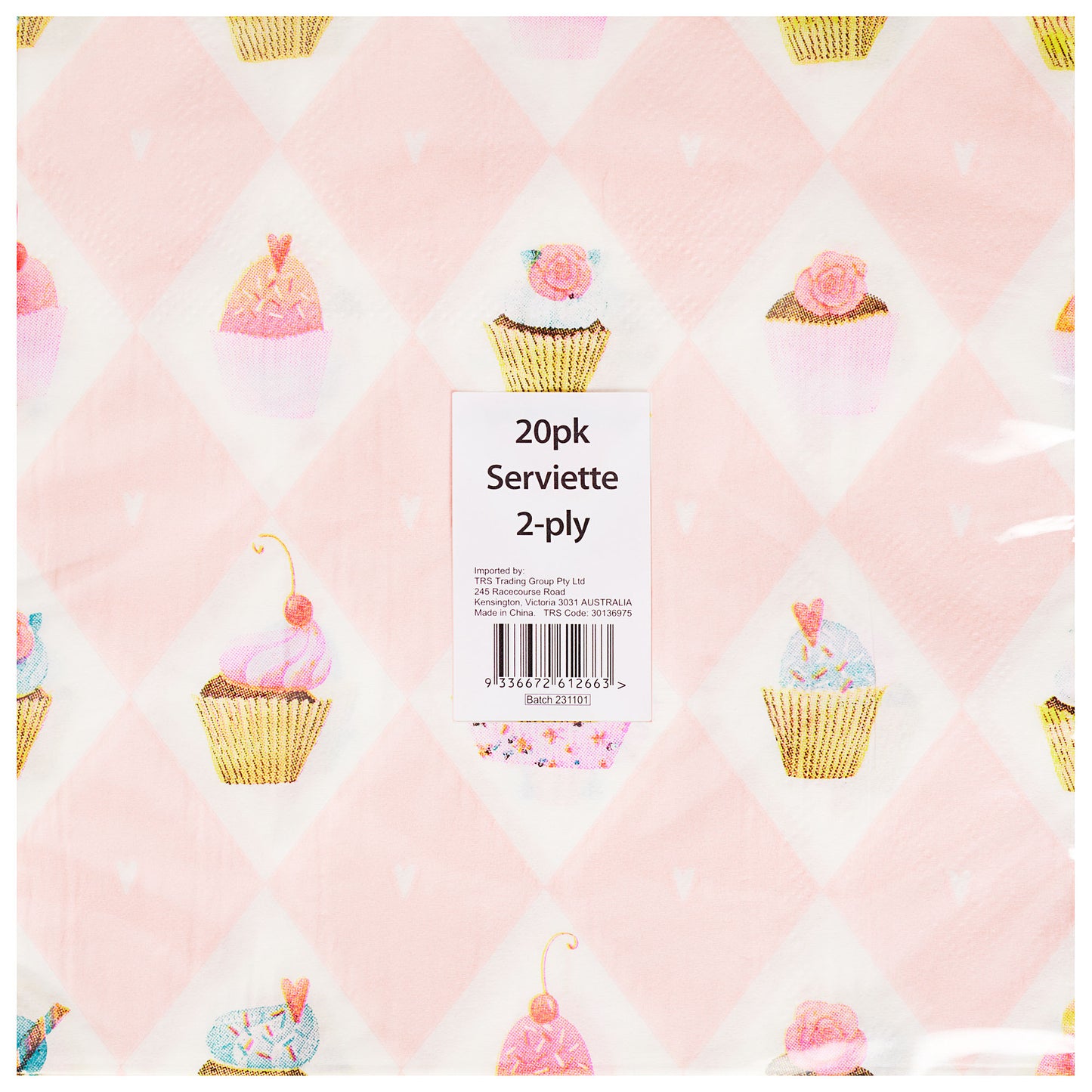 Napkin Sweets 33x33cm 2ply 20pk