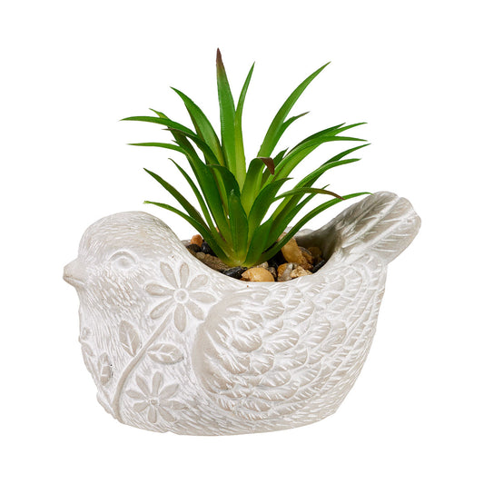 Novelty Faux Succulent Bird/Hedgehog Pots