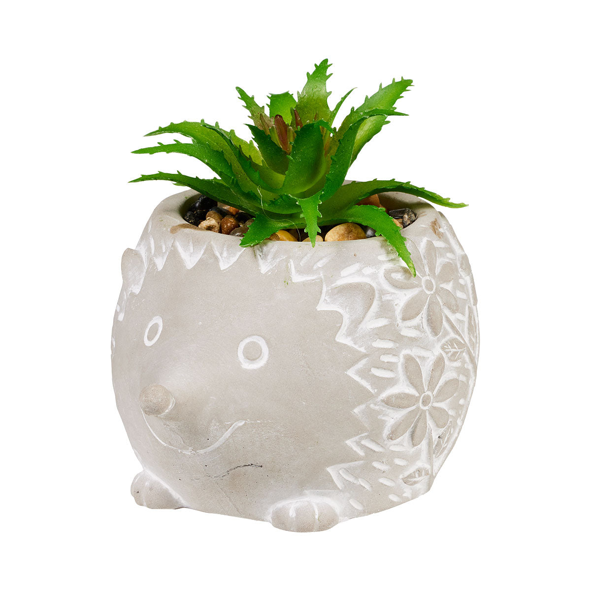 Novelty Faux Succulent Bird/Hedgehog Pots