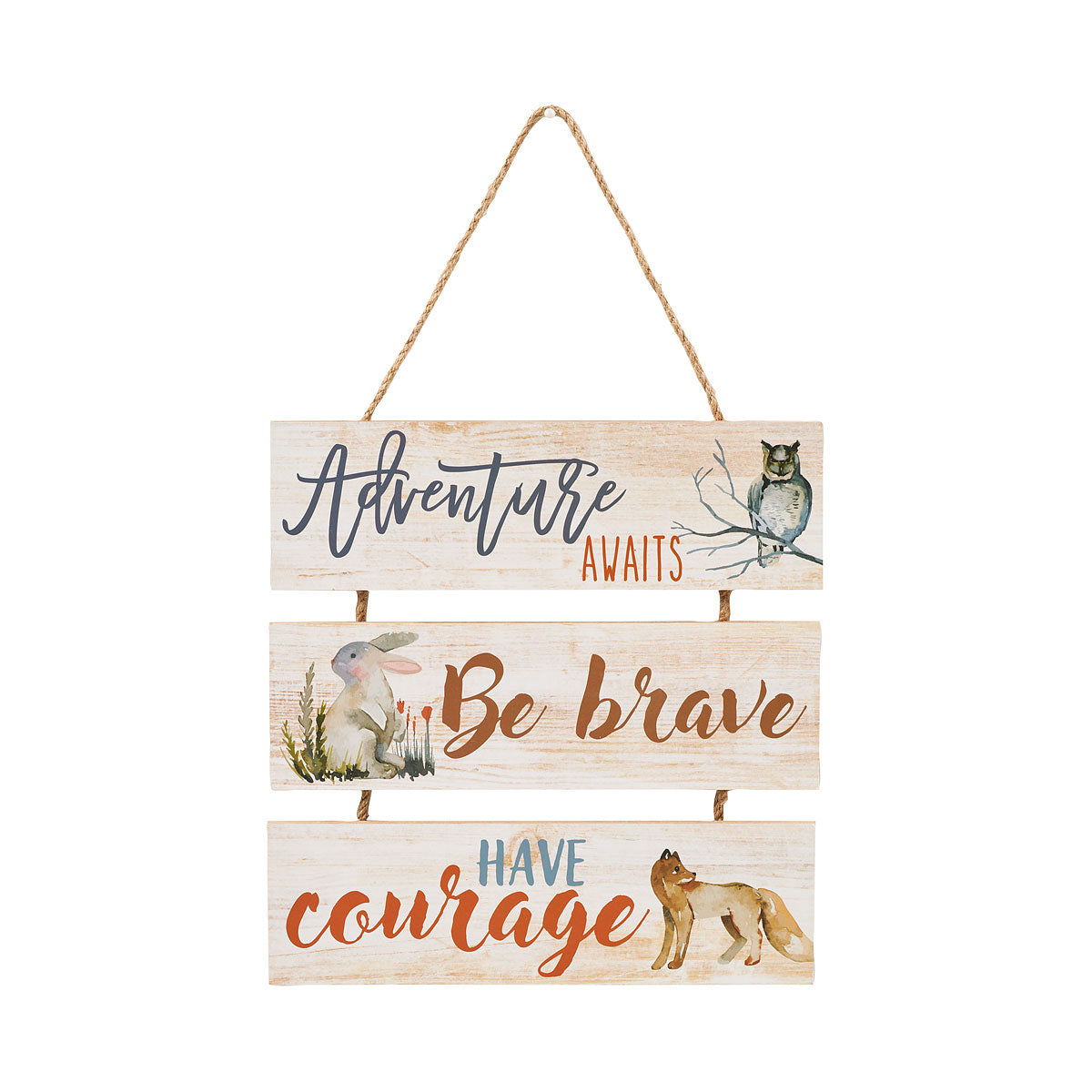 3-Tiered Family/Adventure Hanging Plaque