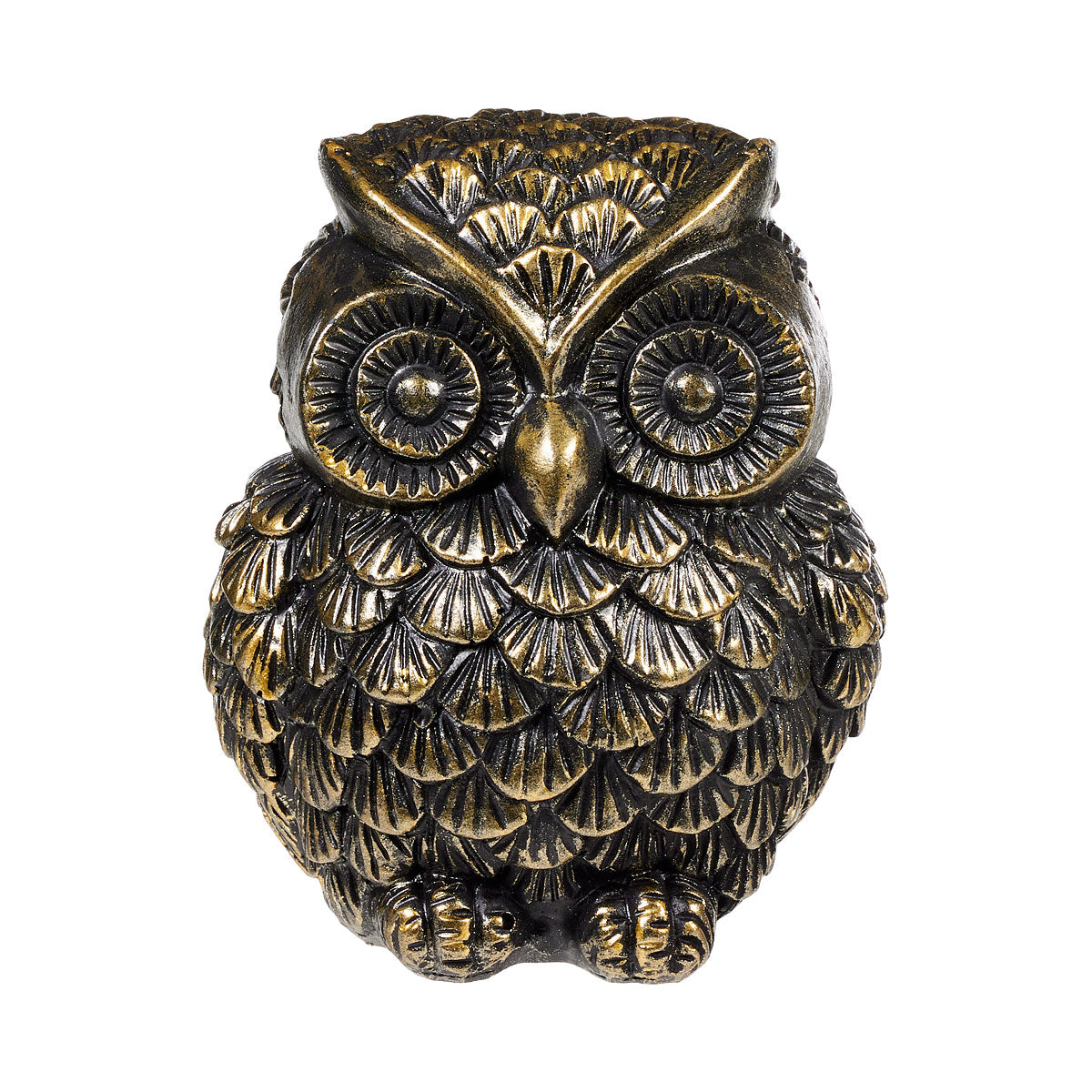 Brass-Look Ornament Deer/Owl