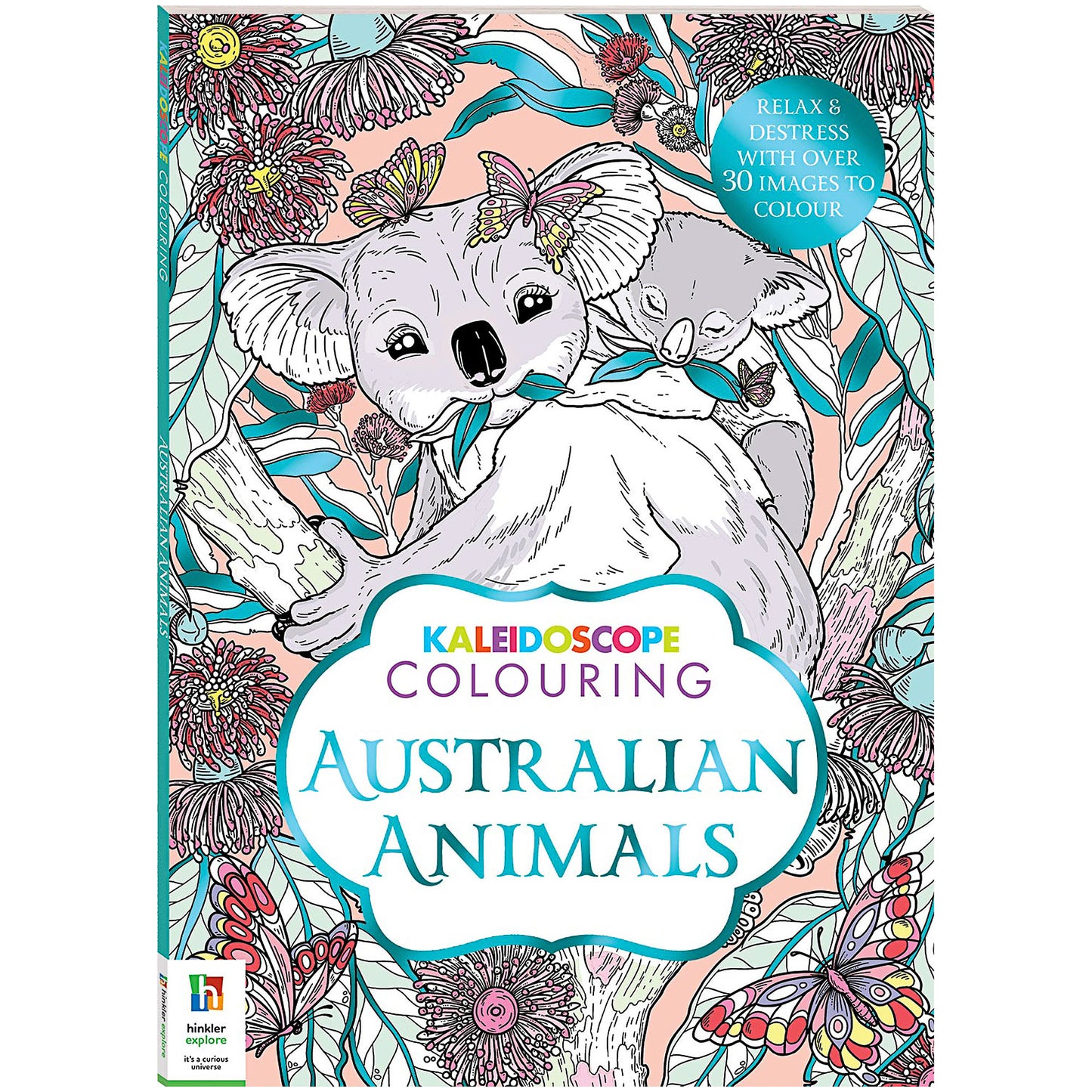 Kaleidoscope Colouring Book Assorted