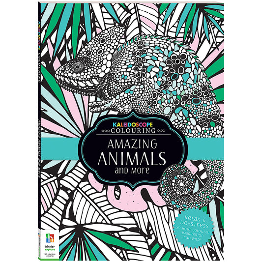 Kaleidoscope Colouring Book Assorted