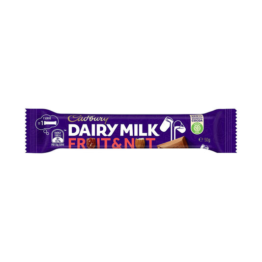 Cadbury Fruit And Nut 50g