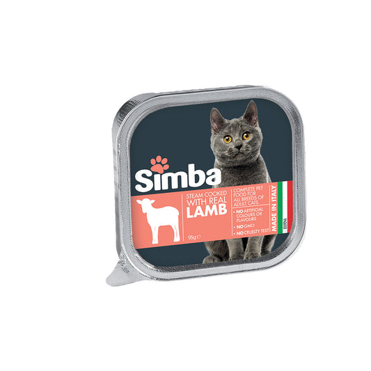 Simba Cat Food Lamb 95g